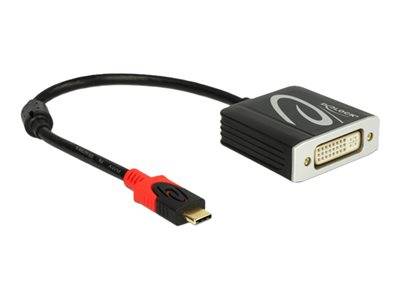 DELOCK Adapter USB/C St -> DVI Bu 4K 60Hz / Konverter USB