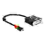 DELOCK Adapter USB/C St -> DVI Bu 4K 60Hz Multimedia-Technik USB-Adapter