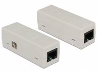 DELOCK Netzwerk Isolator 6 kV RJ45 mit PoE Multimedia-Technik Netzwerkzubehör