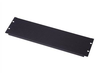 DIGITUS Abdeckplatte 3HE Blindabdeckung 483mm schwarz Multimedia-Technik 19 Zubehör