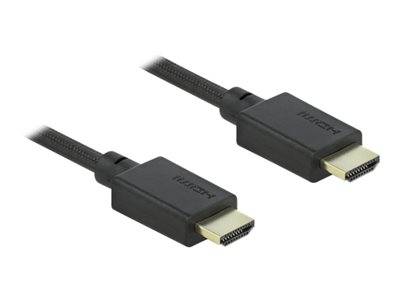 DELOCK Highspeed HDMI Kabel 48 Gbps 8k 60Hz 2m Multimedia-Technik HDMI-Kabel
