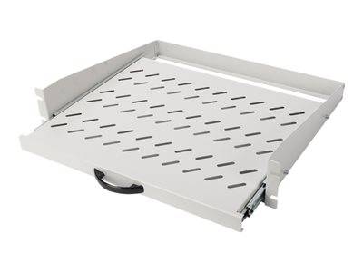 DIGITUS Fachboden 2HE 88x483x352mm bis 30kg grau Multimedia-Technik für 19