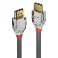 Lindy 37870 HDMI-Kabel 0,5 m HDMI Typ A (Standard) Schwarz, Silber Multimedia-Technik