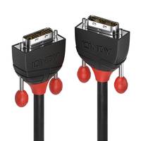 Lindy 36259 DVI-Kabel 10 m DVI-D Schwarz Multimedia-Technik