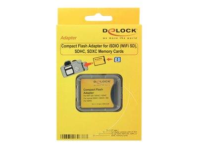 DELOCK Adapter Compact Flash -> SDHC Multimedia-Technik