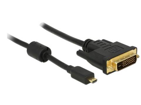 DELOCK HDMI Kabel micro D -> DVI(24+1) St/St 2.00m Multimedia-Technik HDMI-Kabel