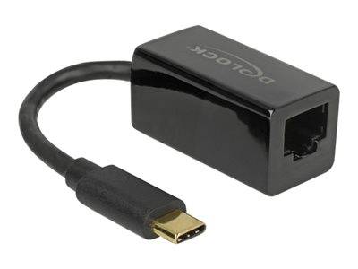 DELOCK Adapter SuperSpeed USB-C St > Gigabit LAN komp. schw. Multimedia-Technik