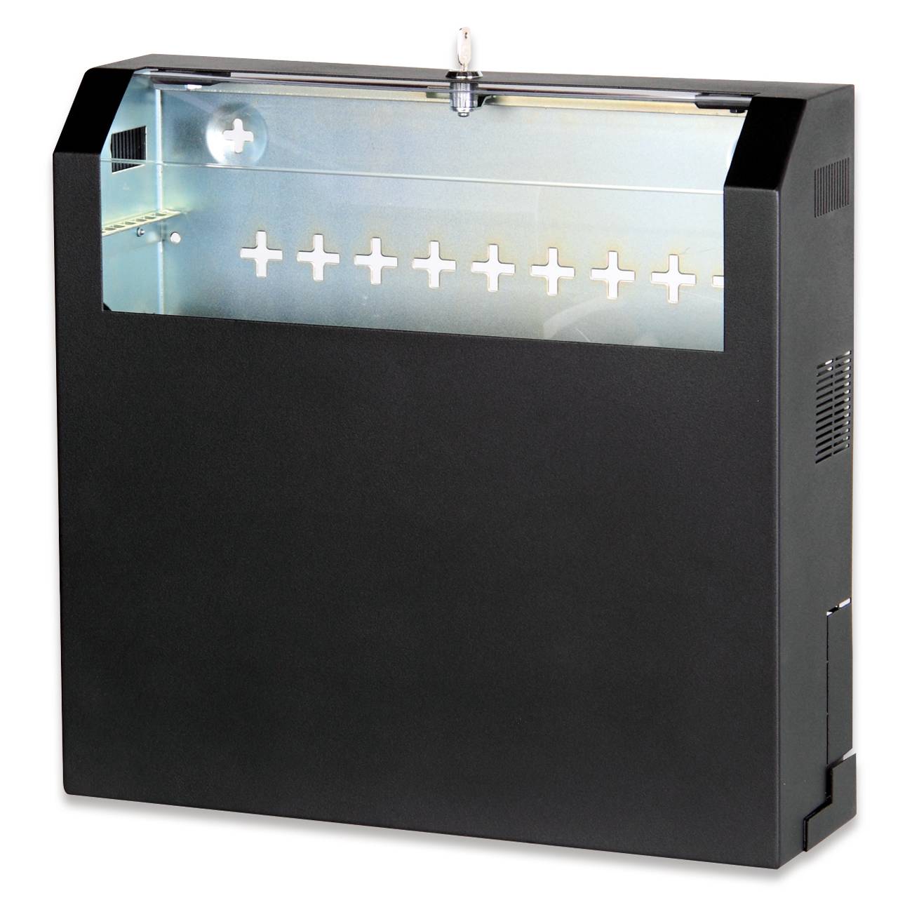 DIGITUS Wandgehäuse SOHO 3HE 145x500x475 mm schwarz Multimedia-Technik 19