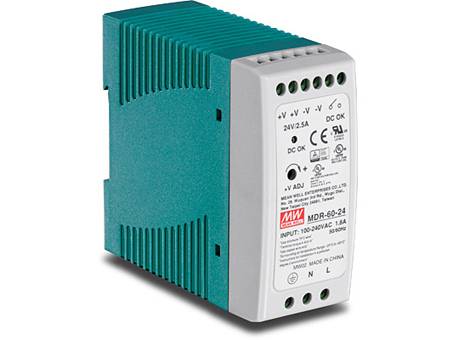 TRENDnet DIN Rail 24V 60W Supply TI-G50/TI-G62/TI-G80/à Multimedia-Technik Switch Zubehör