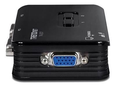 TRENDnet KVM 2-Port USB Switch Kit Signalsteuerung KVM KVM Switches