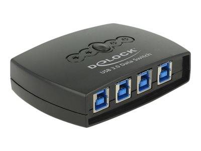 DELOCK Sharing Switch USB3.0 4-1 USB-B Bu > USB-A Bu Multimedia-Technik Switche