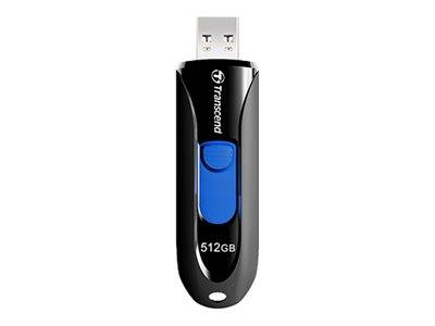 USB-Stick 512GB Transcend JetFlash 790 USB3.1 schwarz Eingabe / Ausgabe