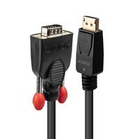 Lindy 41940 Videokabel-Adapter 0,5 m VGA (D-Sub) DisplayPort Schwarz Multimedia-Technik