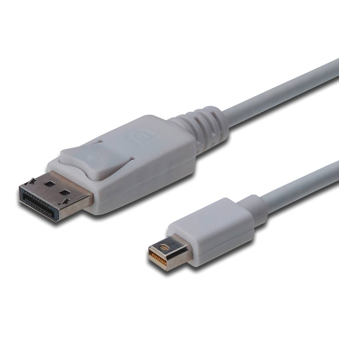 DIGITUS DisplayPortKabel miniDP -> DPort St/St 3m 1.1a weiß Polybeutel Multimedia-Technik