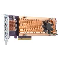 QNAP QM2-4P-384 Schnittstellenkarte/Adapter Eingebaut PCIe Multimedia-Technik NAS-Zubehör