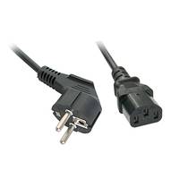 Lindy 30334 Stromkabel Schwarz 0,7 m Netzstecker Typ A IEC C13 Multimedia-Technik