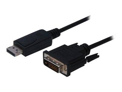 DIGITUS DisplayPortKabel DPort -> DVI(24+1) St/St 8K 2m 1.1a Multimedia-Technik Displayport-Kabel