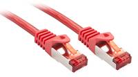 Lindy 47360 Netzwerkkabel Rot 0,3 m Cat6 S/FTP (S-STP) Multimedia-Technik Kabel