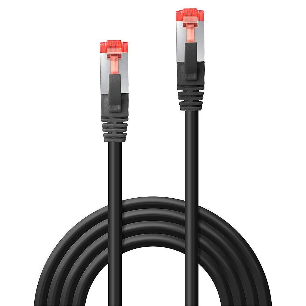 LINDY Patchkabel Cat6 S/FTP schwarz 15m Kabel RJ45 Cat.6