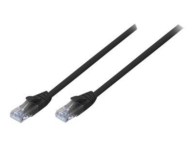 LINDY Patchkabel Cat6 U/UTP schwarz 5.00m Multimedia-Technik Kabel