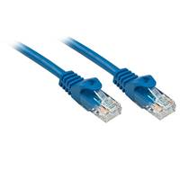 Lindy RJ-45/RJ-45 Cat6 0.3m Netzwerkkabel Blau 0,3 m U/UTP (UTP) Kabel Patchkabel RJ45 Cat.6