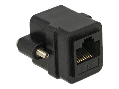 DELOCK RJ45 Adapter -> Bu/Bu Cat6 ungeschirmt E Multimedia-Technik Netzwerkzubehör