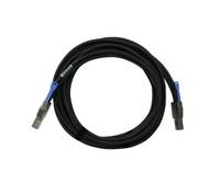 QNAP CAB-SAS30M-8644 Serial Attached SCSI (SAS)-Kabel 3 m Schwarz, Metallisch Multimedia-Technik