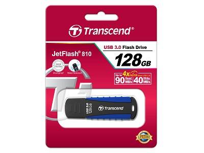 USB-Stick 128GB Transcend JetFlash 810 USB3.1 90/40MB/s Eingabe / Ausgabe