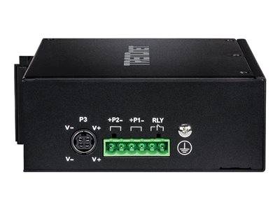 TRENDnet Industrie Switch 16Port Gbit PoE+ Metall DIN-Rail Multimedia-Technik Switche