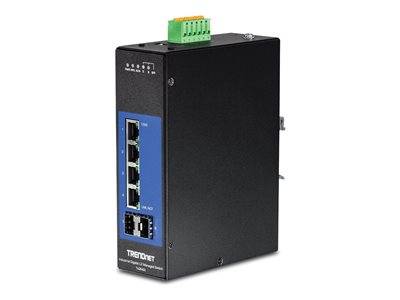 TRENDnet Industrie Switch 6 Port Gbit L2 Managed DIN-Rail Multimedia-Technik Switche