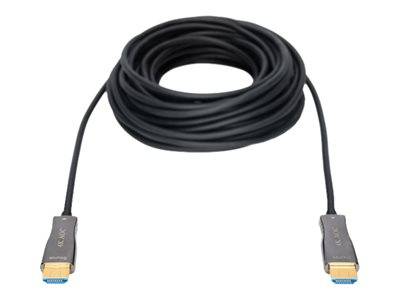 DIGITUS HDMI AOC Hybrid Glasfaserkabel, UHD 4K, 15 m Multimedia-Technik HDMI-Kabel