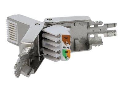 DELOCK RJ45 Stecker Cat.6 STP werkzeugfrei Multimedia-Technik Adapter
