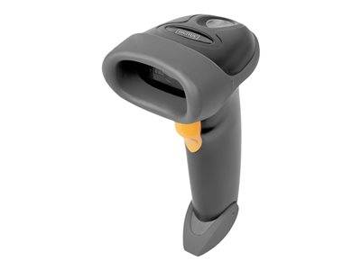 DIGITUS Barcode Handscanner 1D/2D Bluetooth QR-Code grau Multimedia-Technik Barcodescanner