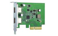 QNAP QXP-10G2U3A Schnittstellenkarte/Adapter Eingebaut USB 3.2 Gen 2 (3.1 Gen 2) Multimedia-Technik