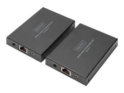 DIGITUS HDMI KVM IP Extender Set Cat5e/6/6A/7/8 bis 150m FHD Multimedia-Technik Verteiler