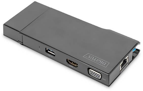 DIGITUS Dockingstation USB 3.0 7 Port, Travel Multimedia-Technik
