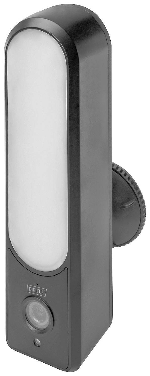 DIGITUS Außenkamera 1080p,WIFI,LED-Flutlicht, Sprachsteu. Eingabe / Ausgabe Webcams