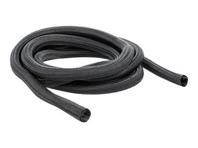 DELOCK Geflechtschlauch selbstschließend 10m x 25mm schwarz Multimedia-Technik