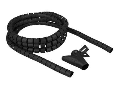 DELOCK Spiralschlauch m. Einziehwerkzeug 2,5m x 20mm schwarz Multimedia-Technik Kabel