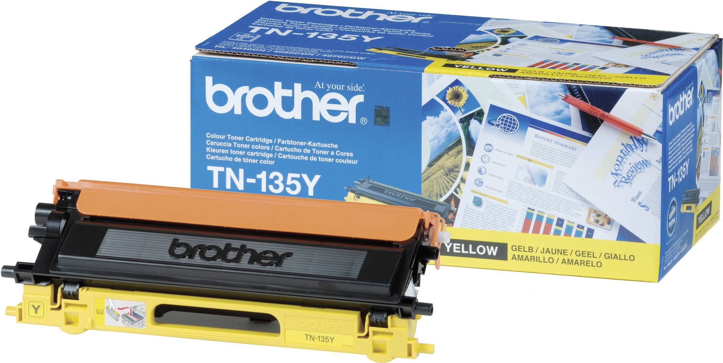 Toner Brother TN-135Y HL-4040CN/DN/DNLT Multimedia-Technik