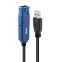 Lindy 43361 USB Kabel USB 3.2 Gen 1 (3.1 Gen 1) 20 m USB A Schwarz Multimedia-Technik USB-Kabel