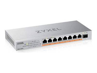Zyxel Switch XMG-108 8 Port 10/2,5G MultiGig PoE++ unmanaged Multimedia-Technik Switche