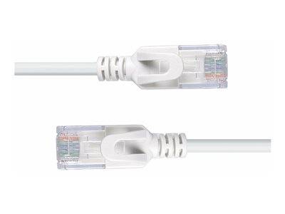LINDY Patchkabel Cat.6A U/UTP Ultra Slim grau 0,3m Kabel RJ45 Cat.6