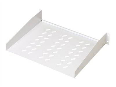 DIGITUS Fachboden 2HE 88x482x549mm bis 25kg grau Multimedia-Technik für 19