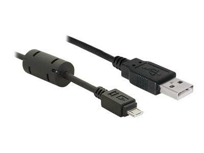 DELOCK USB Kabel A -> Micro-B St/St 2.00m sw Multimedia-Technik USB-Kabel