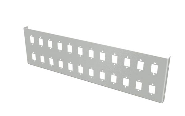 Verteilerplatte 24 SC-Simplex für -- Miniwandverteiler 53605.1V2 Glasfaserverkabelung Glasfaser und