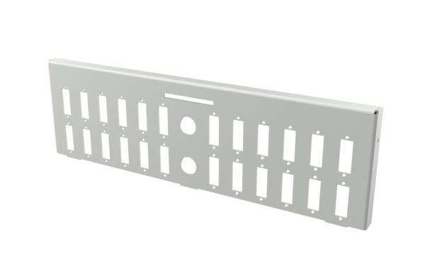 Verteilerplatte 24 SC-Duplex -- für Wandverteiler 53604.1V2 (32cm) Glasfaserverkabelung Glasfaser
