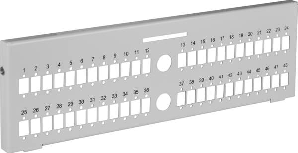 Verteilerplatte 48 SC-Simplex -- für Wandverteiler 53604.1V2 (32cm ) Glasfaserverkabelung Glasfaser
