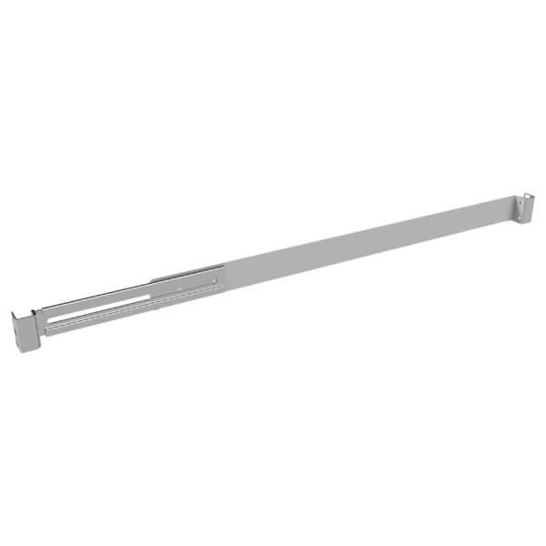 Gleitschienen teleskopisch für Tiefe 1000, 100 kg -- Set 2 Stück L/R, verzinkt Netzwerk- und +