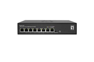 Hilbert 8-Port 10 Gigabit Smart Lite Switch -- für 10 Schränke Switches